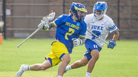 Men's Lacrosse Season Ends with a Heart-Breaking Finish against Top-Seeded Duke - University of ...