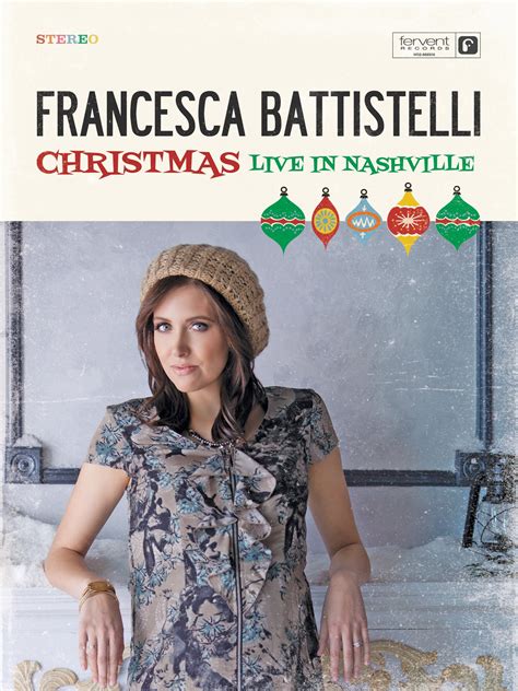 Amazon.com: Francesca Battistelli: Christmas Live in Nashville ...