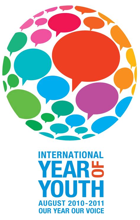 The Official Logo of the International Year of Youth (IYY) August 2010-2011