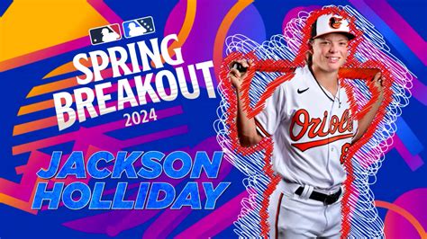 Jackson Holliday announced for Spring Breakout | 03/07/2024 | Baltimore ...