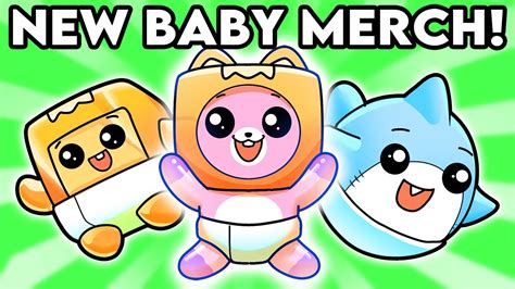 HOW BABY FOXY TURNED INVISIBLE! (NEW LANKYBOX MERCH ANIMATION!) - YouTube