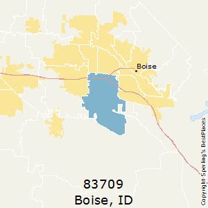 Boise Idaho Zip Code Map - Maps For You