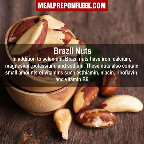 Nutrition Fact: Brazil Nuts | Meal Prep on Fleek™