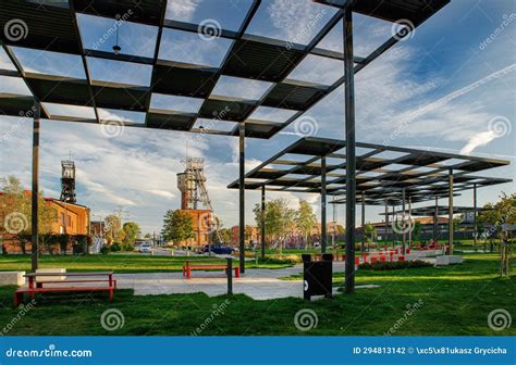 Historic Coal Mine Ignacy in Niewiadom in Rybnik Stock Photo - Image of facade, building: 294813142