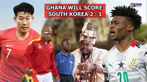 GHANA BLACK STARS WILL SCORE SOUTH KOREA 2 :1 AT QATAR 2022 "SAYS KUDUS ...