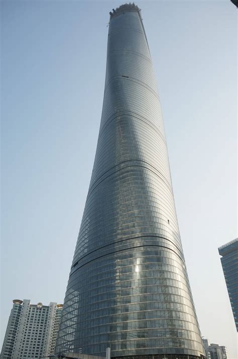 The Shanghai Tower View From Belo w