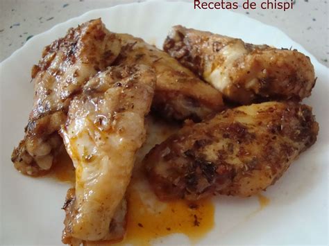 Recetas de Chispi: ALITAS DE POLLO ADOBADAS