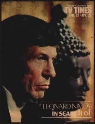 "In Search Of" with Leonard Nimoy (documentary-style TV show highlighting mysterious events and ...