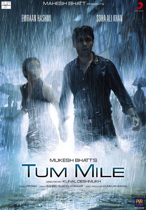 Tum Mile (2009) Indian movie poster | Miles movie, Original movie ...