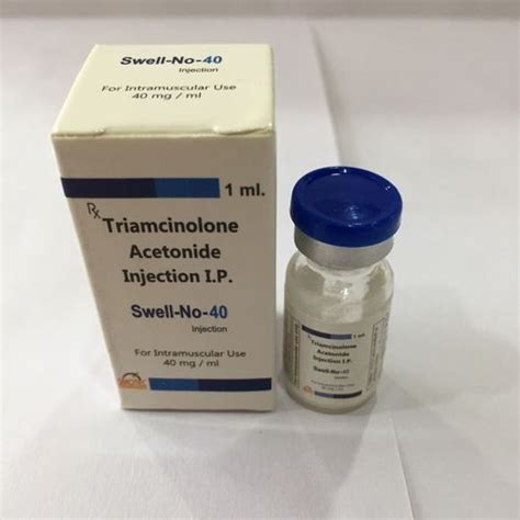 Triamcinolone Acetonide Injection, 1 mL for Clinical, Rs 89 /piece | ID ...