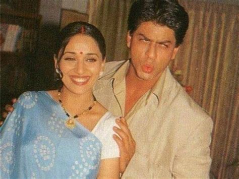 This throwback picture of Shah Rukh Khan and Madhuri Dixit is going ...