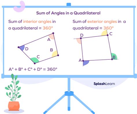 Angles in a Quadrilateral: Formula, Properties, Examples, Facts