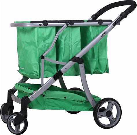 Amazon.com: GreenCart Lightweight Shopping Cart with Reusable and ...