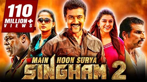 Main Hoon Surya Singham 2 Hindi Dubbed Full Movie | Suriya, Anushka Shetty, Hansika - YouTube