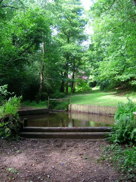 Water Jump, Iping Cross Country Course © Simon Carey cc-by-sa/2.0 ...