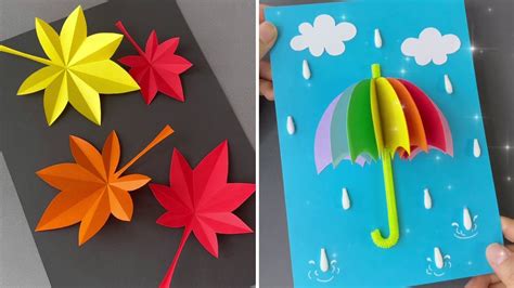 DIY Paper Craft Activities You can Try at Home | Easy Fun Crafts for Your Little Kids | Step by ...