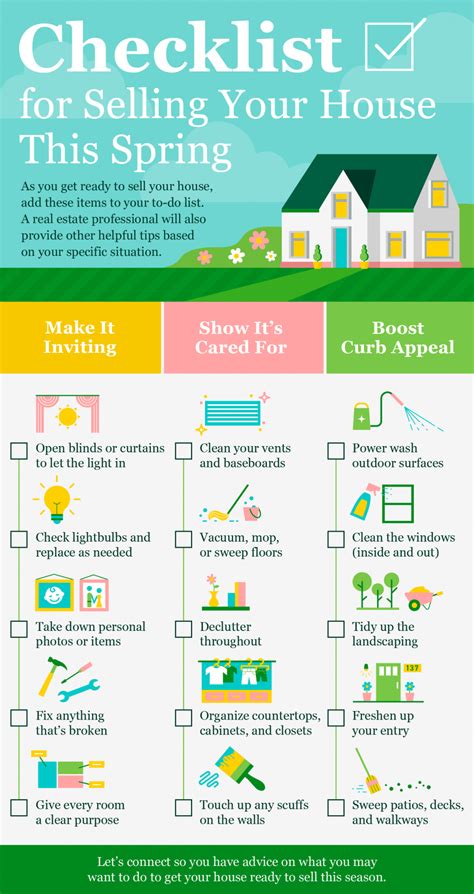 Checklist for Selling Your House This Spring