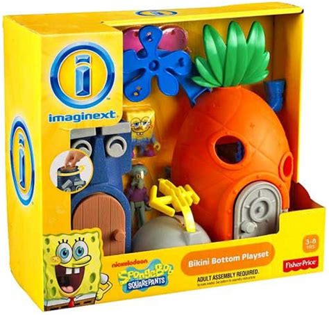 Fisher Price Spongebob Squarepants Imaginext Bikini Bottom Exclusive Playset - ToyWiz