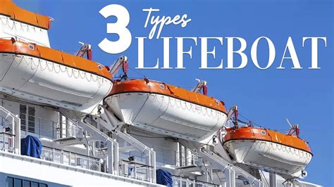 Top 3 Types of Lifeboats Used On Ship - YouTube