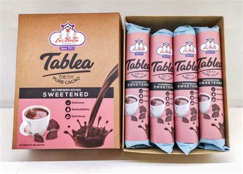TABLEA CHOCOLATE SWEETENED BOX 8PCS – UBE Delivery