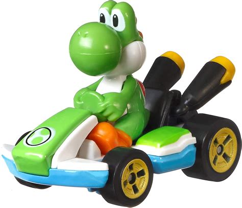 Hot Wheels Mario Kart Yoshi Standard Kart