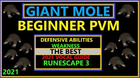 Runescape 3 The Giant Mole 2021 Location & Guide + Requirements ...