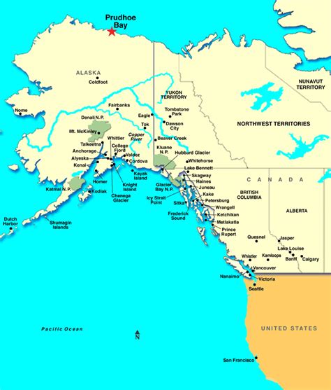 Map Of Prudhoe Bay Alaska ~ ASYAGRAPHICS