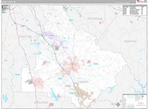 Map Of Henry County Ga - Maping Resources