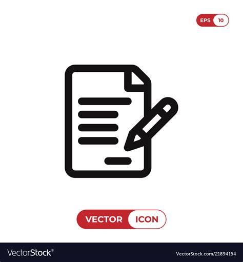 Contract icon Royalty Free Vector Image - VectorStock