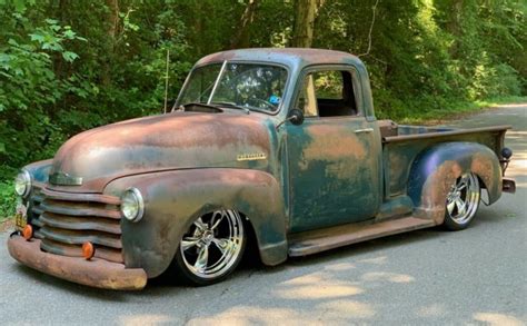 Patina Rod: Custom 1952 Chevrolet 3100 Pickup | Barn Finds