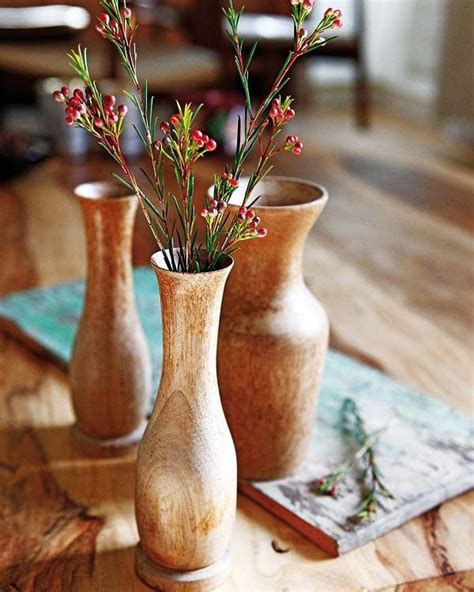 63 best Wooden Vases images on Pinterest | Wooden vase, Woodworking ...