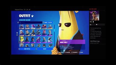 Fortnite skin tour - YouTube