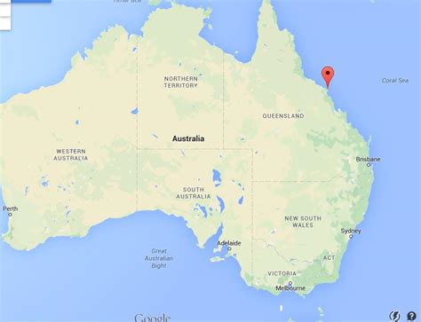 Where is Daydream Island on map Australia