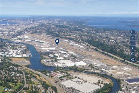 Interactive Aerial Tour: Boeing Field (BFI) - AerialSphere