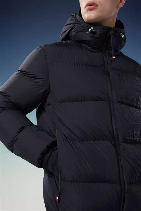 Black Adret Short Down Jacket - Short Down Jackets for Men | Moncler US