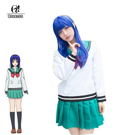 ROLECOS The Disastrous Life of Saiki K Cosplay Costume Kokomi Teruhashi Anime Cosplay Japanese ...