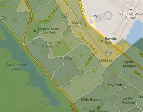 Millbrae Neighborhoods Mapped by Wealth | Millbrae, CA Patch