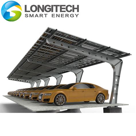 Photovoltaic Structures Cantilever Galvansized Steel Cost Canopy ...