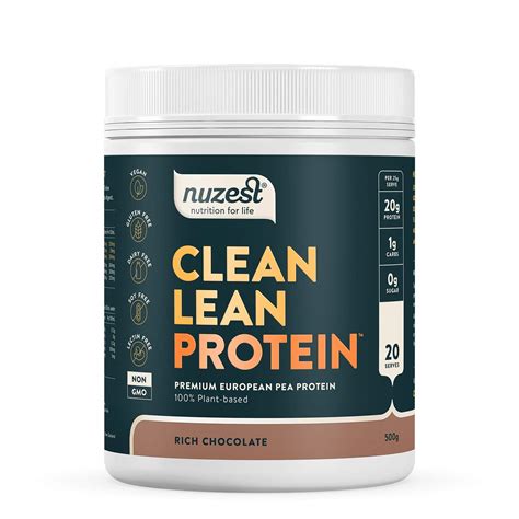 Nuzest Clean Lean Protein Premium Vegan Pea Protein Powder Plant ...