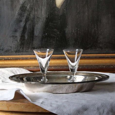 Westport Cordial Glasses & Serving Tray - Nora Murphy Country House