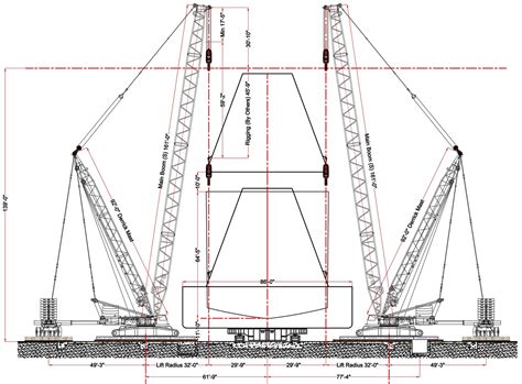 How to setup CAD based crane lift plans