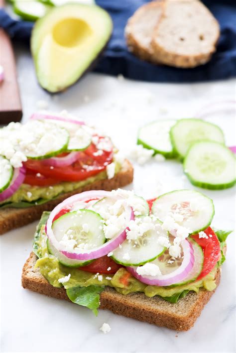 Mediterranean Avocado Toast - With Salt and Wit