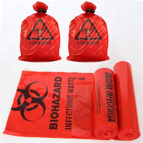 Siny Custom Size Plastic Disposable Medical Waste Bags Biohazard Bag Garbage Bags - China ...