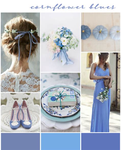 Cornflower Blues: Wedding Inspiration & Colour Ideas