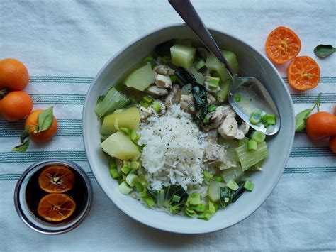 Chicken with Green Papaya Soup (Chicken Tinola)