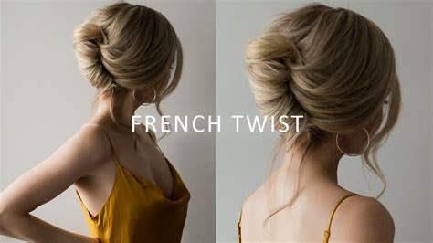 HOW TO: FRENCH ROLL UPDO HAIRSTYLE Perfect for Prom, Weddings, Work ...