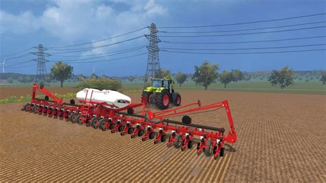 WHITE PLANTERS PACK LS15 (3) - Farming simulator 19 / 17 / 15 Mod