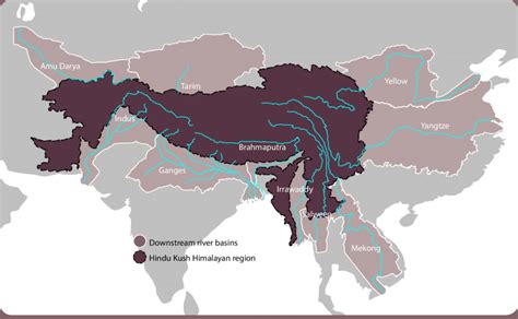 Hindu Kush Mountains Map World