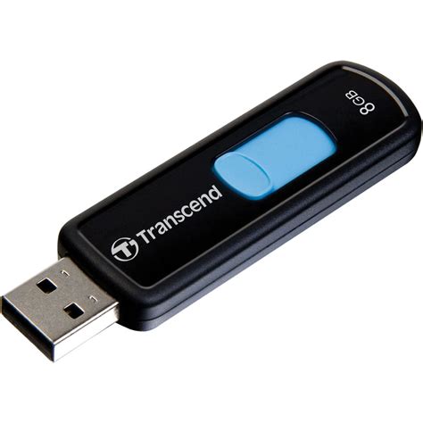 Transcend JetFlash 500 8GB USB 2.0 Flash Drive TS8GJF500 B&H