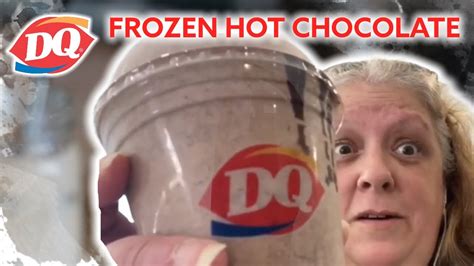 Dairy Queen Frozen Hot Chocolate - YouTube